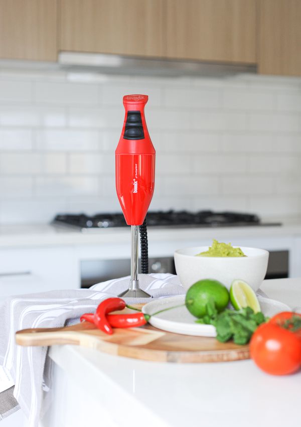 Bamix Classic Immersion Blender 140W Red